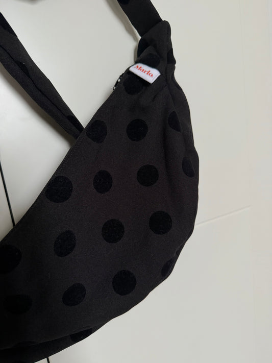 Tiny Bag - lunares terciopelo